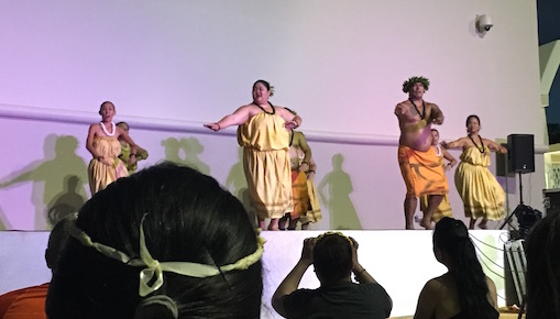 さすが南国、ステージ内容に変更だらけ（笑）しかし、その偶然でハワイチームを見ることができました。