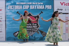 「SUP（スタンド　アップ　パドル） world cup in HAYAMA」